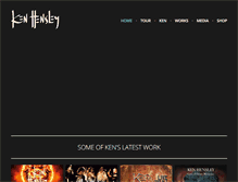 Tablet Screenshot of ken-hensley.com